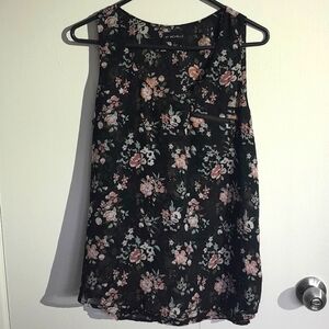 My Michelle Floral Tank Top (Size L)